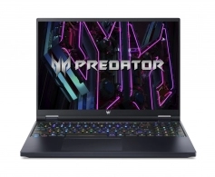 ACER Predator Helios PH16-71 Abyssal Black (NH.QJQEU.002) 16.0" WQXGA IPS 240Hz 500 nits, color gamut DCI-P3 100% (Intel Core i7-13700HX 16xCore 3.7-5.0GHz, 16GB (2x8) DDR4 RAM, 1TB PCIe NVMe SSD, GeForce RTX 4060 8GB GDDR6, WiFi6E-AX/BT5.2, 4cell, FHD w 