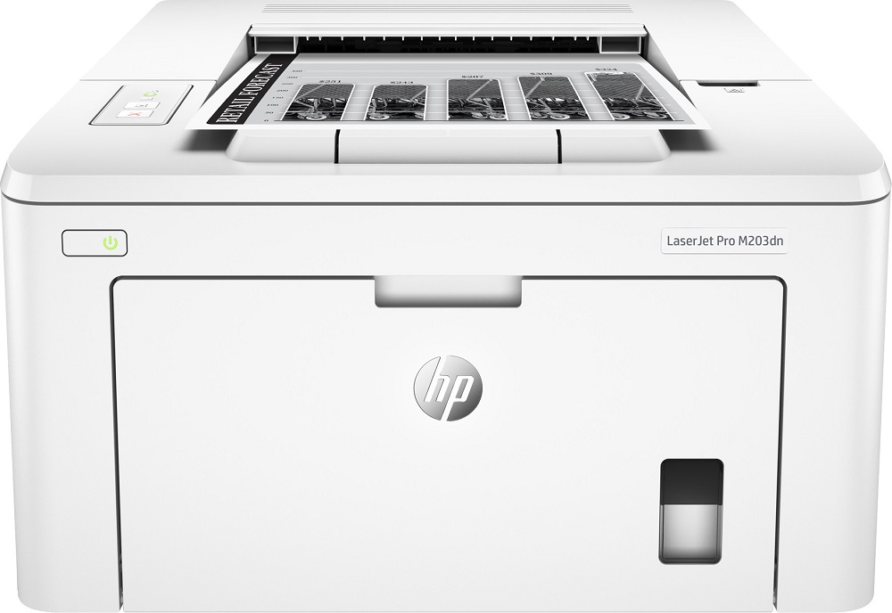 Imprimanta HP LaserJet Pro M203dn / A4 / Ethernet / Duplex / White photo 1