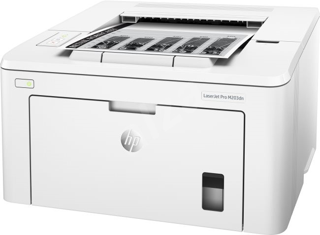 Imprimanta HP LaserJet Pro M203dn / A4 / Ethernet / Duplex / White photo 2