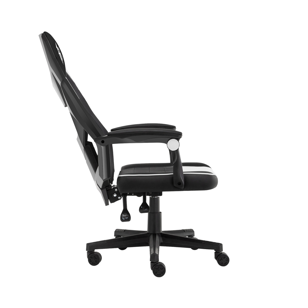Fotoliu Gaming 1STPLAYER P01/ 120kg/  Moving armrest/ Black/White photo 3