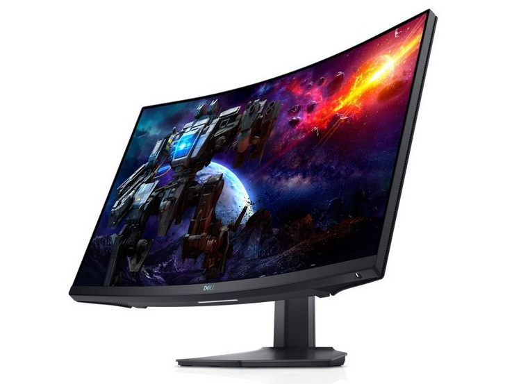 34.0” Монитор DELL S3422DWG / Curved  / 21:9 / 4K / 144Hz / Black/Silver photo 2