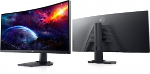 34.0” Монитор DELL S3422DWG / Curved  / 21:9 / 4K / 144Hz / Black/Silver thumbnav 3