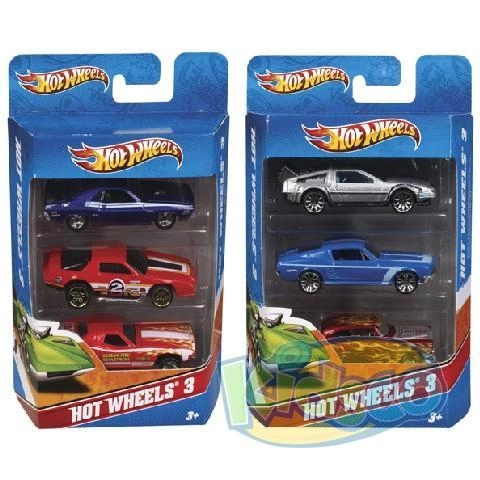Mattel Hot Wheels K5904 Masinute, Set Cadou (3) photo 1