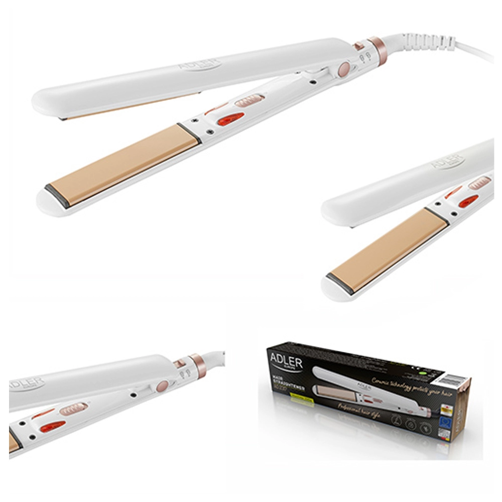 Aparatul p/u aranjarea parului Adler AD2317 Alb 35 W photo 5