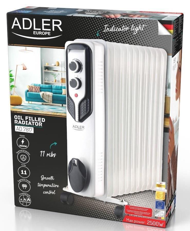 Радиатор масляный Adler AD7817 photo 8