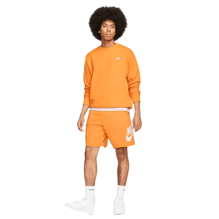 Sorti de bărbați Nike M NK CLUB ALUMNI HBR FT SHORT 2XL Oranj photo 4