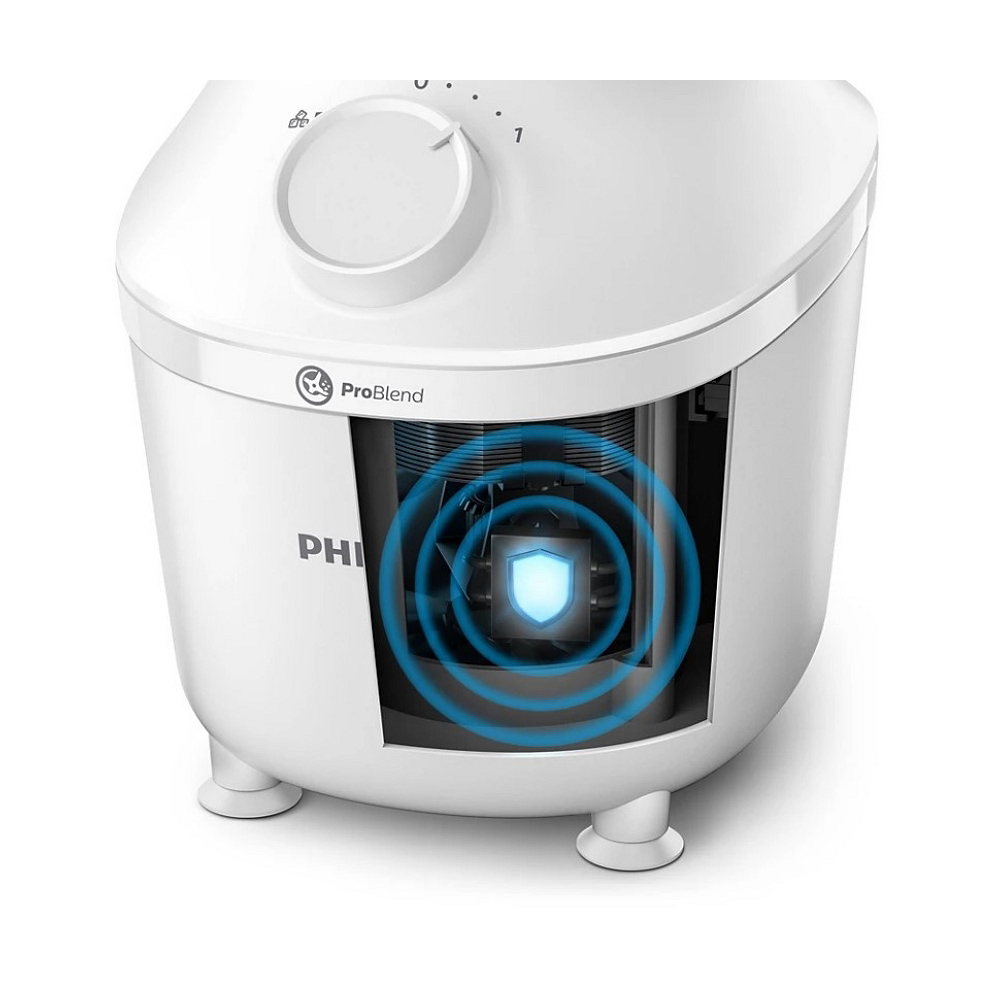 Блендер Cтационарный Philips HR204117 Белый / 1 скоростей / мл photo 4