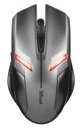 Trust Gaming Ziva Mouse, 800 - 2000 dpi, 6 button, Breathing LED illumination, USB, Black 