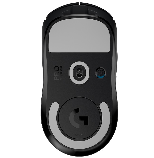 Logitech Gaming PRO X SUPERLIGHT Wireless - HERO 25K, 5 buttons, LIGHTSPEED wireless receiver, POWERPLAY compatible, Onboard memory, Click tensioning system, BATTERY LIFE 70h photo 3