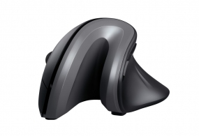 Mouse Wireless Ergonomic Trust Verro, Black thumbnav 1