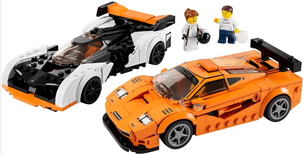 Constructor Lego Speed Champions McLaren Solus GT & McLaren F1 LM 76918 de la 9+ ani photo 4