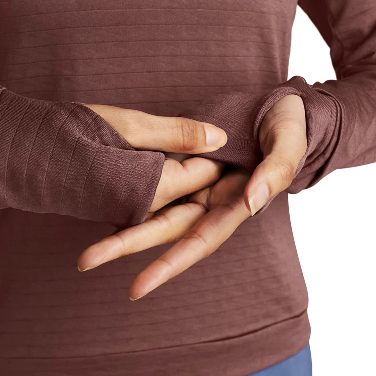 Hanorac Nike W NK SWIFT ELEMNT TF TTLNK / Femei / S / Maro photo 4