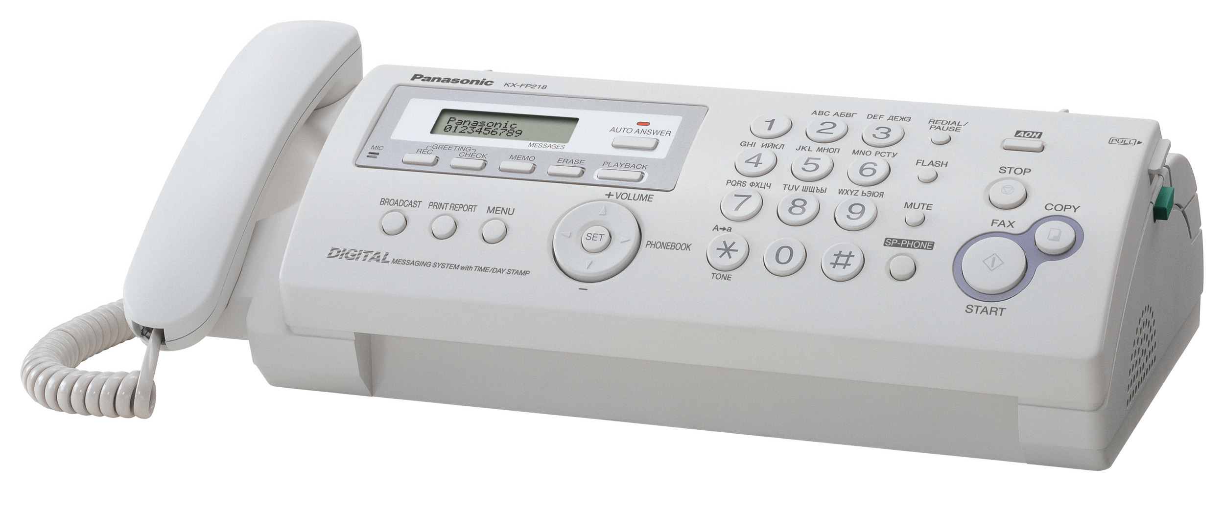 Факс Panasonic KX-FP 218 photo 2