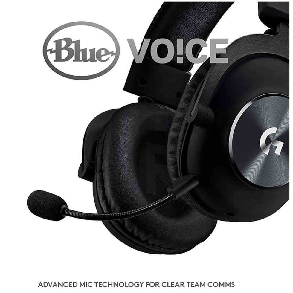 Наушники Logitech G PRO Черный Проводные / Игровой / Черный photo 5