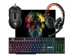 Tastatura + mouse cu fir Defender Singularity MKP-118 