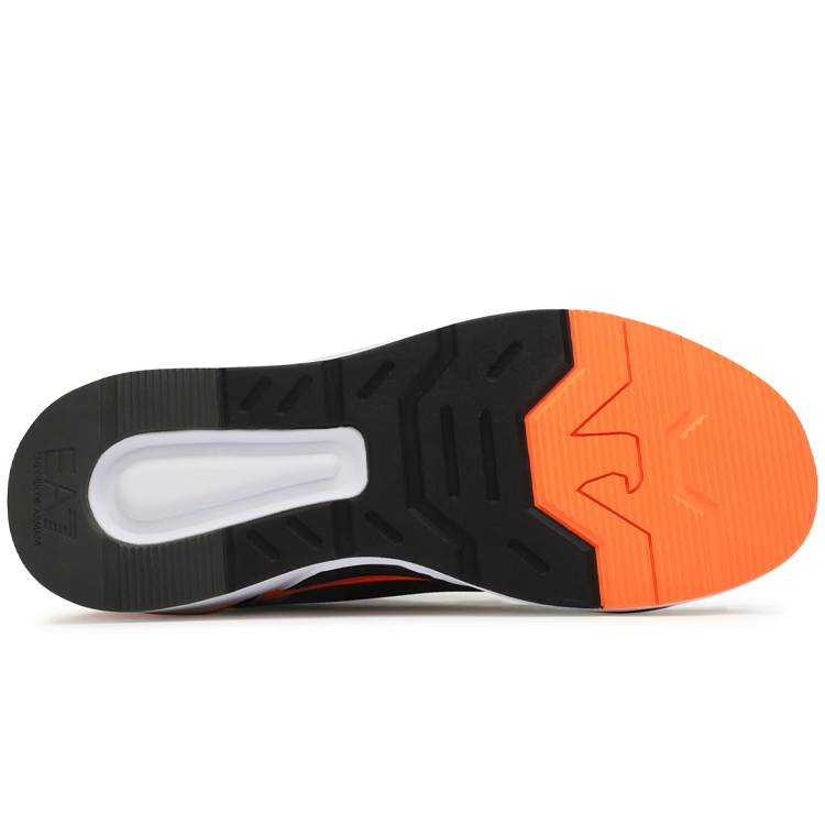 Кроссовки EA7 EMPORIO ARMANI ACE RUNNER / Мужской / 41.5 / Черный/Оранжевый photo 4