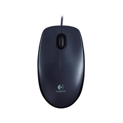 Logitech M90 Optical Mouse, Dark, USB photo 1