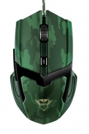 Trust Gaming GXT 101D Gav Mouse - Jungle Camo, 600 - 4800 dpi, 6 button, Ergonomic &amp; comfortable design, 1,8 m USB 