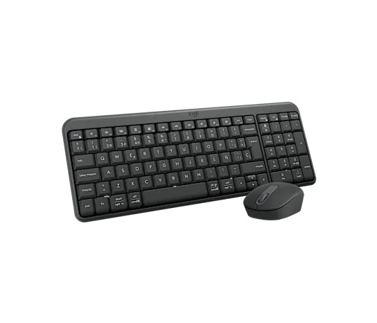 Tastatura Wireless Logitech Combo MK250, Graphite photo 4