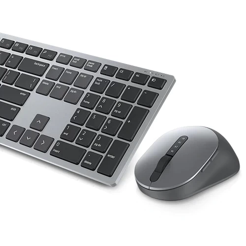 Dell Premier Multi-Device Wireless Keyboard and Mouse - KM7321W - Russian (QWERTY), Dual mode RF 2.4 GHz and Bluetooth 5.0, Scroll wheel (programmable: left tilt, click, right tilt), 3-Year Advanced Exchange Service. photo 3