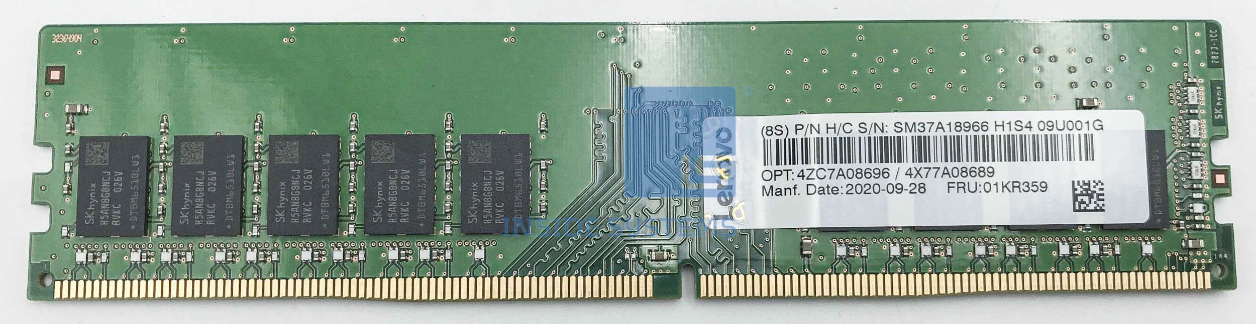 RAM - DELL / SK Hynix 8GB 1Rx8 DDR4-2666 ECC UDIMM 21300MHz, ECC, for Dell PowerEgde R340 photo 1
