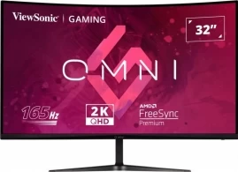 31.5” Monitor Gaming VIEWSONIC VX3218C-2K / 2K / Curved / 1ms / 165Hz / Black 