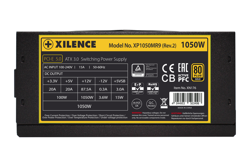 Bloc de alimentare XILENCE ”Performance X” Series XP1050MR9.2 (XN176) / 1050W photo 6