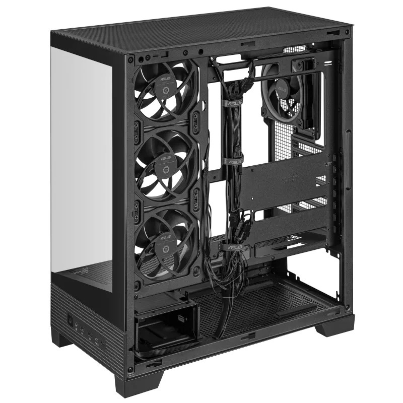 Корпус ASUS A31 PLUS TG ARGB/ w/oPSU / 4x120mm ARGB fans/ ATX / Black photo 8