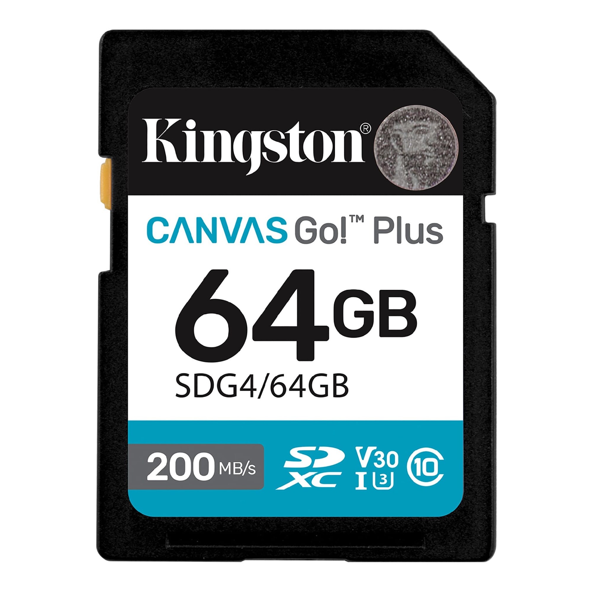 Card de memorie SD 64GB Kingston Canvas Go! Plus G4, 200/160MB/s photo 1 Card de memorie SD 64GB Kingston Canvas Go! Plus G4, 200/160MB/s photo 1
