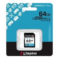 Card de memorie SD 64GB Kingston Canvas Go! Plus G4, 200/160MB/s thumbnav 3