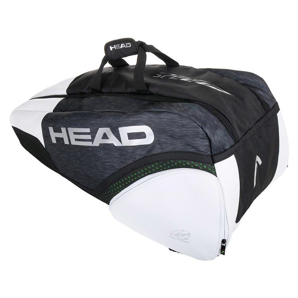 Сумки HEAD DJOKO 9RSUPERCOMB18 BKWH 283019 Черный/Белый photo 1
