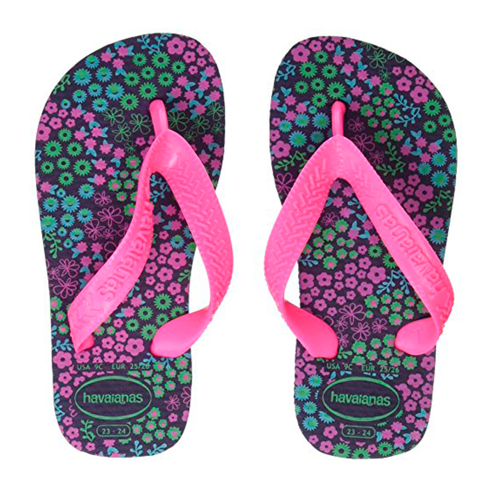 Шлепанцы Havaianas FLORES / 29/30 см / Фиолетовый photo 2