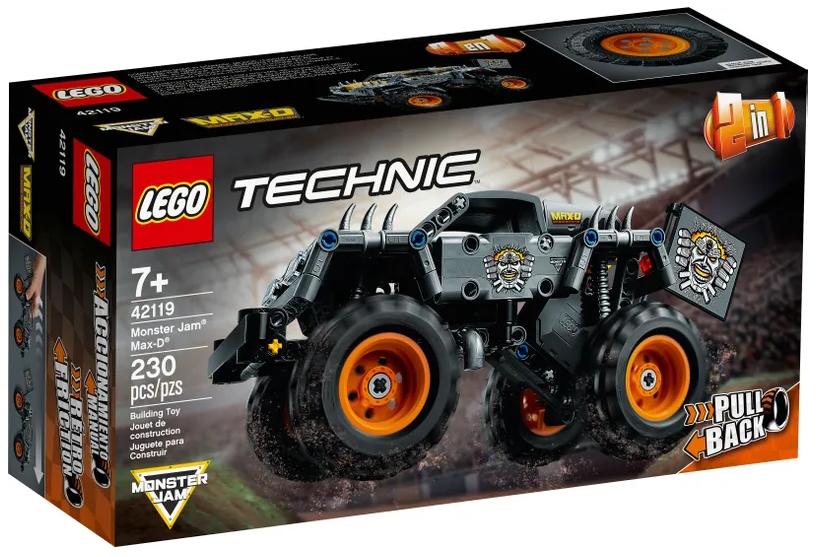 Конструктор Lego Technic Monster Jam Max-D 42119  от 7+ лет photo 7