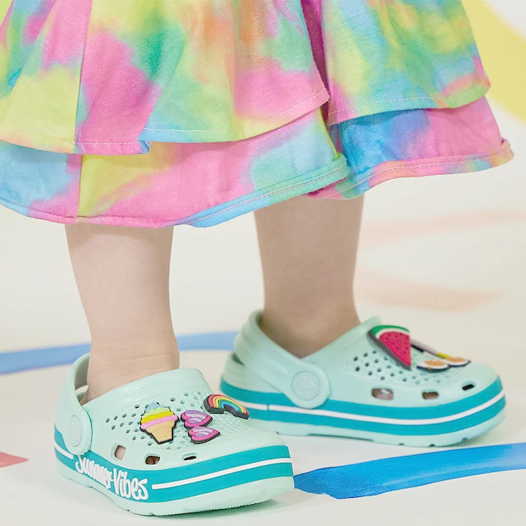 Шлепанцы COQUI Clogs LINDO + Amulet / см / Ментоловый/Бирюзовый photo 5