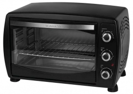 Электрическая печь Scarlett SC-EO93O19, 42 л, 1600 Вт, Черный 