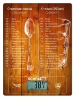 Кухонные весы Scarlett SC-KS57P19 