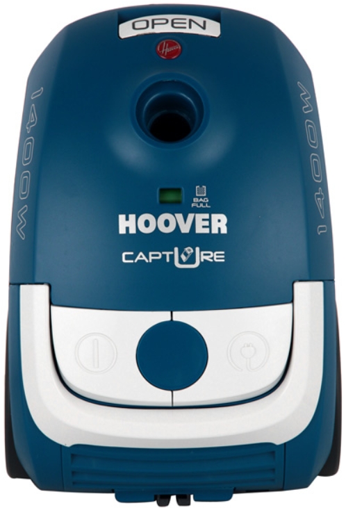 Пылесос с мешком Hoover TCP1401019 / 1400Вт / Синий photo 1 Пылесос с мешком Hoover TCP1401019 / 1400Вт / Синий photo 1