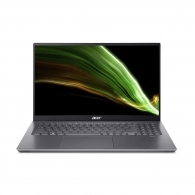 ACER Swift X Steel Gray (NX.AYKEU.006), 16.1" IPS FHD 300 nits (Intel Core i5-11320H 4xCore, 2.5-4.5GHz, 16GB(onboard) LPDDR4X RAM, 512GB PCIe NVMe SSD, GeForce RTX 3050 4GB GDDR6, WiFi6AX/BT 5.0, FPR, Backlit KB, 4cell, HD Webcam, EN/RU/UA, No OS, 1.9kg, 