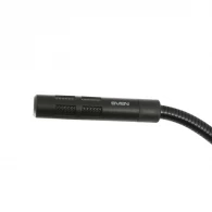 SVEN MK-490, Microphone, Desktop, On/off switch button, Flexible stand for rotation at any angle, Black thumbnav 4
