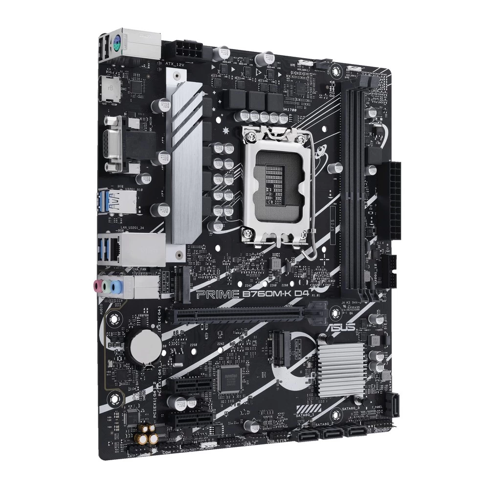 Материнская плата ASUS PRIME B760M-K D4 / 1700 / B760 / DDR4 / mATX photo 3