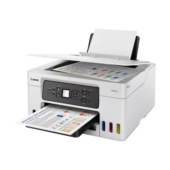 MFD CISS  Canon MAXIFY GX3040 / Duplex / Wi-Fi / White photo 5