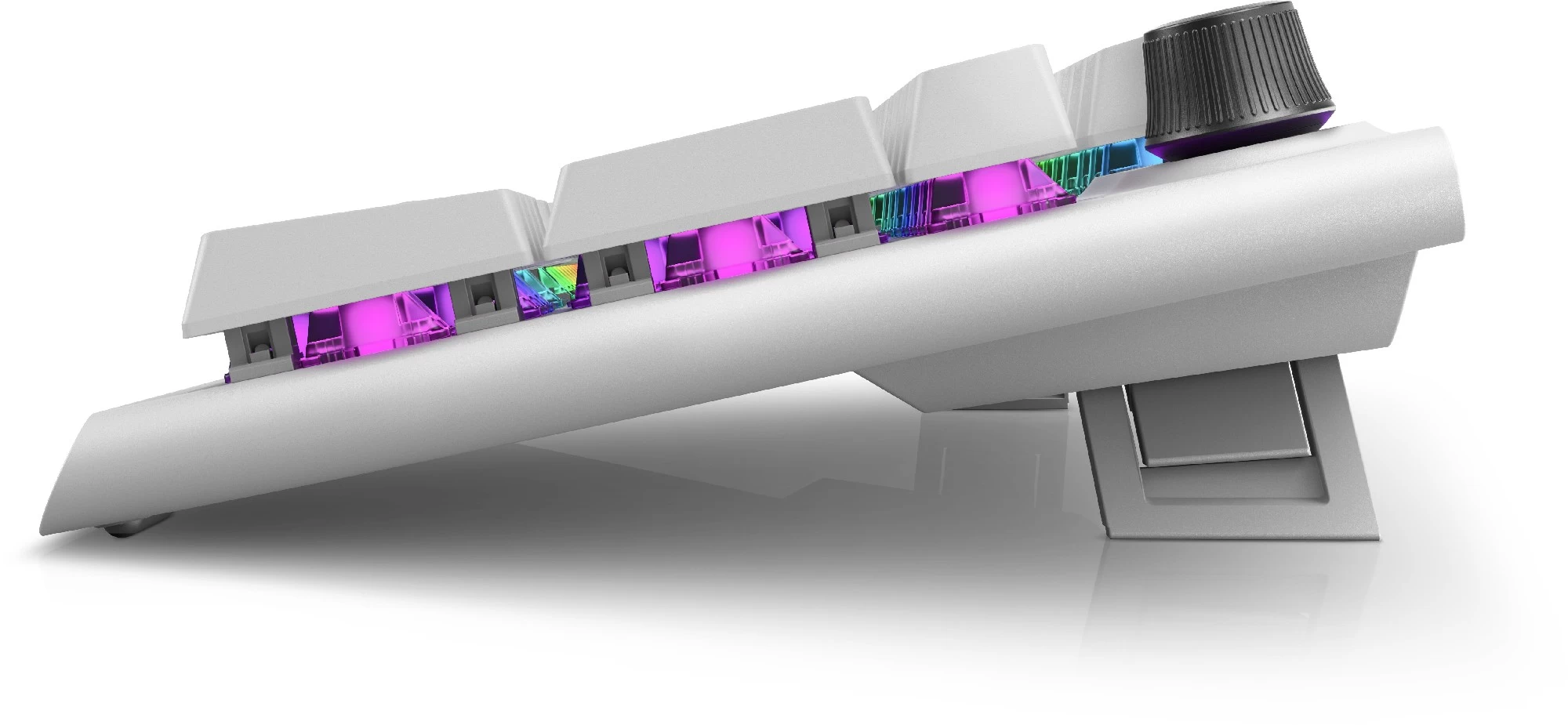 Трехрежимная беспроводная игровая клавиатура Dell Alienware AW920K / CHERRY MX Red/ Lunar Light photo 5