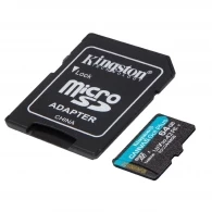 Card de memorie microSD 64GB Kingston Canvas Go Plus Gen 4, A2, up to 200MB/s, + SD adapter thumbnav 3