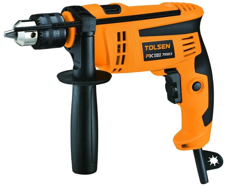 Дрель ударная 850W Industrial Tolsen photo 1