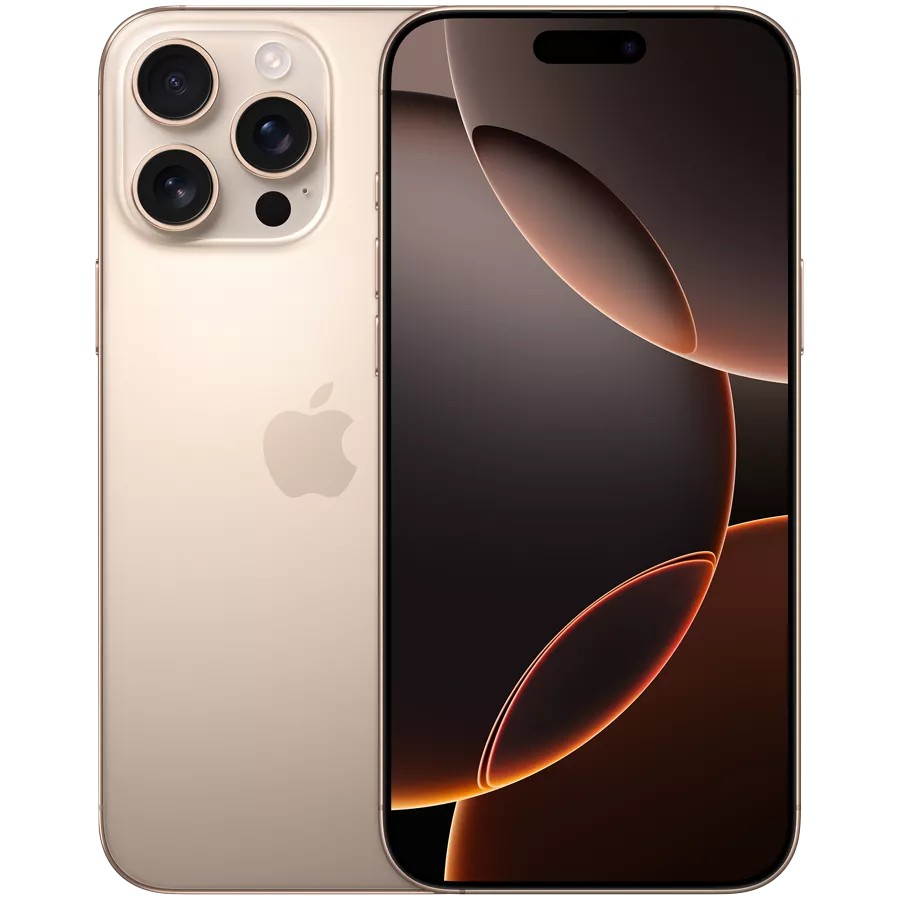 Смартфон Apple iPhone 16 Pro Max 512GB Desert Titanium (MYX23HX/A) photo 1 Смартфон Apple iPhone 16 Pro Max 512GB Desert Titanium (MYX23HX/A) photo 1