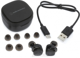 Casti fara fir Audio-Technica ATH-SQ1TWBK thumbnav 1