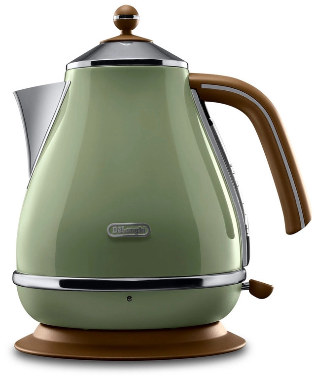 Чайник электрический Delonghi Icona Vintage KBOV 2001.GR, 1.7 л, 2000 Вт, Другие цвета photo 1