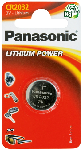 Baterie Panasonic CR2032EL/6B photo 1
