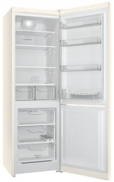 Frigider cu doua usi Indesit DF 5181 E / 298 l / 185 cm / A+ / Bej photo 2
