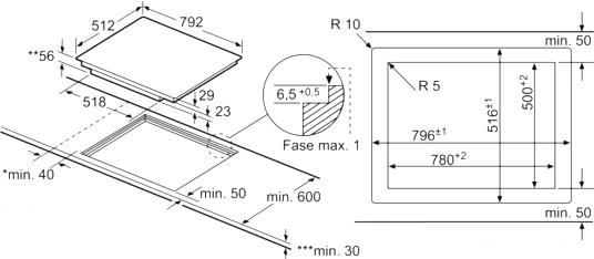 Встраиваемая индукционная панель Siemens EX801LVC1E photo 4